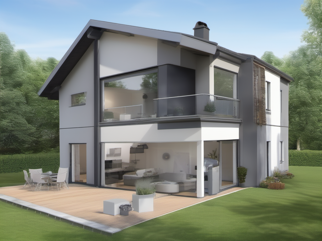 Vue panoramique de l'immobilier